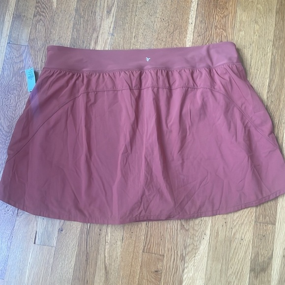 NWT OLD NAVY High-Waisted StretchTech Skort Color: Apple Cinnamon 3x - Picture 5 of 6